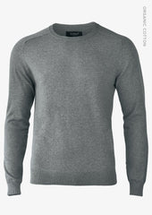 Brighton O-Neck Men - Grey Melange